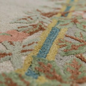 Ръчно изработена вълнена пътека 80x300 cm Verona Floral – Flair Rugs