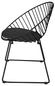 Комплект от 2 черни градински стола Coco - Bonami Selection