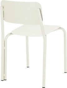 Бежов градински стол метален Kei – noo.ma