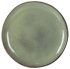 Десертна чиния LA MEDITERRANEA Macarella Green, 21 см, порцелан