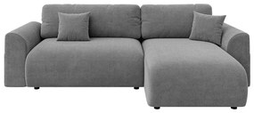 Сив разтегателен ъглов диван (променлив) Lorine – Ropez