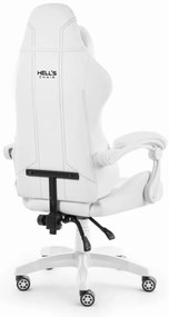 Ергономичен геймърски стол HC-1014 - бял