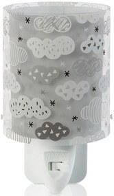 Светлинен контакт Ango Clouds LED-сив