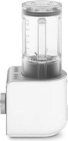 Блендер Smeg Collezione BLC02WHMEU, 1400W, 1.5 л, 22000 об/мин, 5 програми, 9 скорости, Трошене на лед, Неръждаема стомана, Бял/Инокс