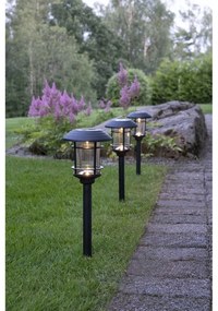 Комплект от 3 слънчеви LED градински лампи, височина 34 см Fride - Star Trading