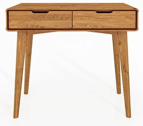 Дъбова тоалетка 90x40 cm Greg - The Beds