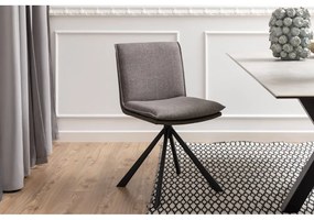 Сив трапезен стол Flynn - Actona