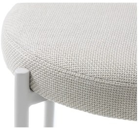 Кремав метален стол Pelican – Unique Furniture