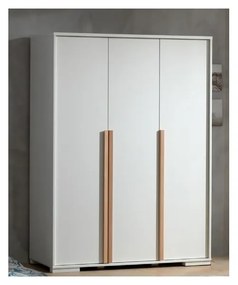 Бял детски гардероб 146x195 cm London – Vipack