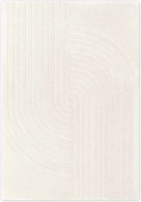 Кремав ръчно изработен вълнен килим 160x230 cm Arcura – Vikosa