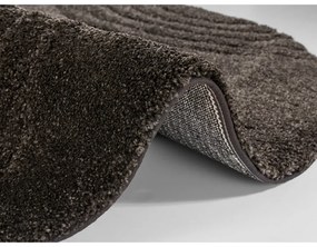 Черен килим , ø 160 cm Norwalk Fergus - Mint Rugs