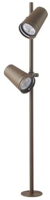 Zambelis E299 - LED Екстериорна лампа 2xLED/6W/230V IP54 CRI93 кафяв