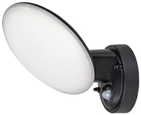 RABALUX Варна 8135/ външна стенна лампа, черна/ LED 12W 720lm 4000K/ IP54/ със сензор - 8135