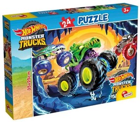 Пъзел, Lisciani, Hot Wheels, Пъзел 24 части