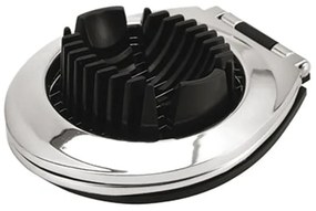 Двойна резачка за яйца KINGHOFF KH 1165, 12х9.5 см, Черен/сребрист