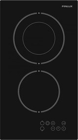Плот за вграждане Finlux FXVT 312D, 2900W, Индикатор за оставаща топлина, Сензорно управление, Черен