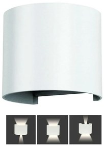 LED Екстериорен аплик LED/6W/230V 4000K IP65 бял