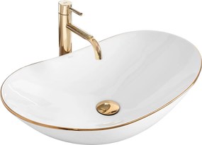 Умивалник за плот Rea Royal Gold Edge