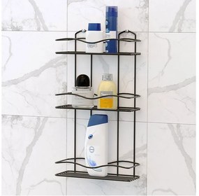 ПОСТАВКА ЗА БАНЯ TEKNO TEL BK-013B 3 нива черно