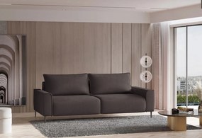 Диван Каелен двуместен-Кафяв