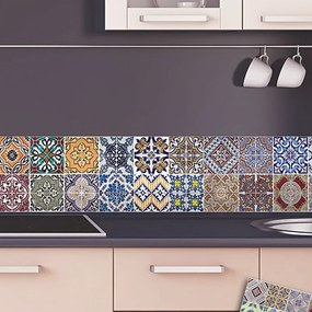 Kitchen wall protection edging Azulejos