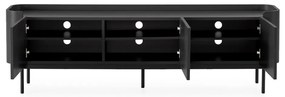 Черна маса за телевизор 180x55x40 cm Willa – MOME