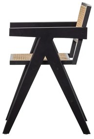 Стол за хранене от черно борово дърво Gunn - WOOOD