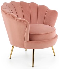 Кресло BM-Amorinito 1, пепелно розово