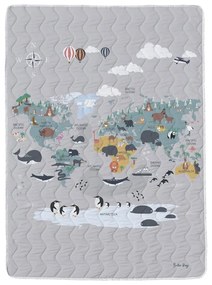 Олекотени одеяло и калъфка за възглавница в комплект от памучен сатен 140x200 cm – Butter Kings