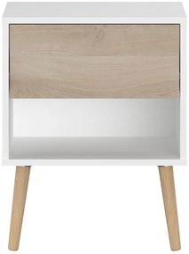 Нощно шкафче Randers-Fusiko-White