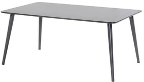 Сива градинска маса за хранене 170x100 cm Sophie - Hartman