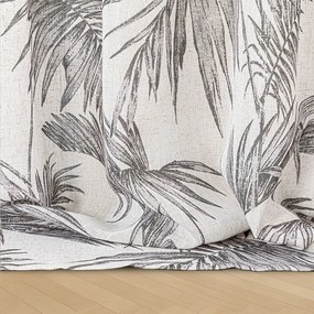 Сиво/кремаво перде 135x250 cm Palmera – Restilo