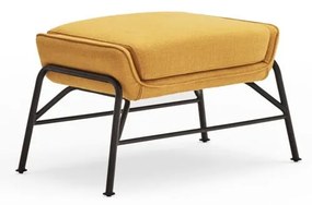 Жълта табуретка за крака Sadira - Teulat