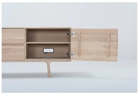 ТВ скрин от масивна дъбова дървесина Fawn - Gazzda