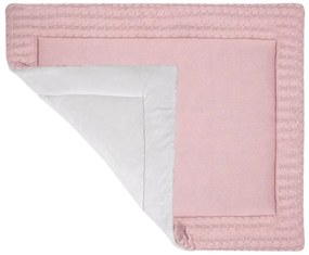 Розово памучно килимче за игра, 70 x 90 cm - Kindsgut