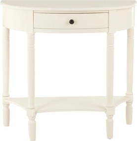 Бяла конзолна маса от масивен бор 33x81 cm Heritage – Premier Housewares