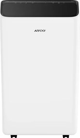 Мобилен климатик Ayco MAHC3428, 12000 BTU, Клас A, До 24 м2, 450 м3, 64 dB, Сензорно управление, Бял