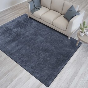 Графитен килим с по-висок косъм Широчина: 120 см | Дължина: 180 см