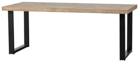 Маса за хранене с плот от мангово дърво, 180 x 90 cm Tablo - WOOOD