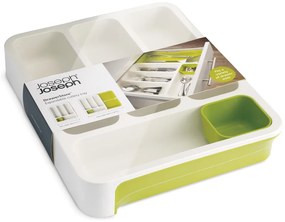 Бяло и зелено чекмедже за прибори Магазин за прибори DrawerStore™ - Joseph Joseph