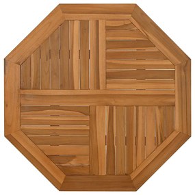 366664 vidaXL Плот за маса 60x60x2,5 см осмоъгълен масивен бук