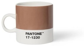 Светлокафява керамична чаша за еспресо 120 ml Mocha Mousse 17-1230 – Pantone