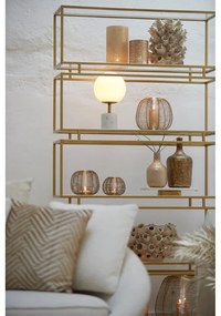 Бяла настолна лампа (височина 35 cm) Medina - Light &amp; Living