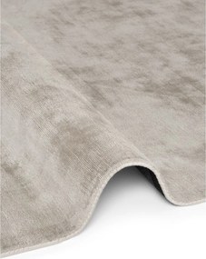 Сив ръчно изработен килим от вискоза 200x300 cm Noemi – Vikosa