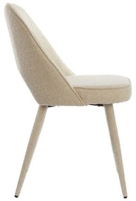 Бежов трапезен стол Djeslin – Light &amp; Living