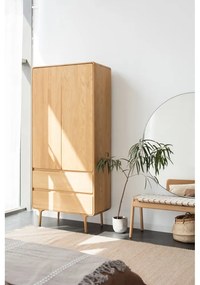 Пейка в бял/естествен цвят Klupa - Gazzda