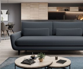 Диван Сирано двуместен-Тъмно Сив