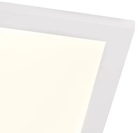 Модерен таванен аплик стомана 120 см с LED 4-степенна димираща - Liv