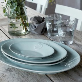 Тюркоазена овална тава от керамика , 20 x 14,5 cm Nova - Costa Nova