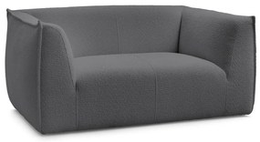 Тъмносив диван от прежда с примки от букле 170 cm Giorgia – Bobochic Paris